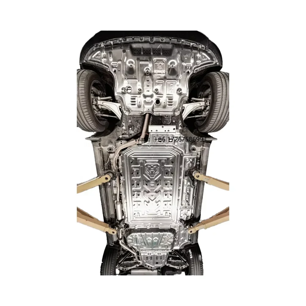 

Li Auto Accessories Aluminum 2.5/3.5 mm Engine Battery Cover Underbody Protection Skid Plates Fit for Lixiang 6 7 8 9 Mega One