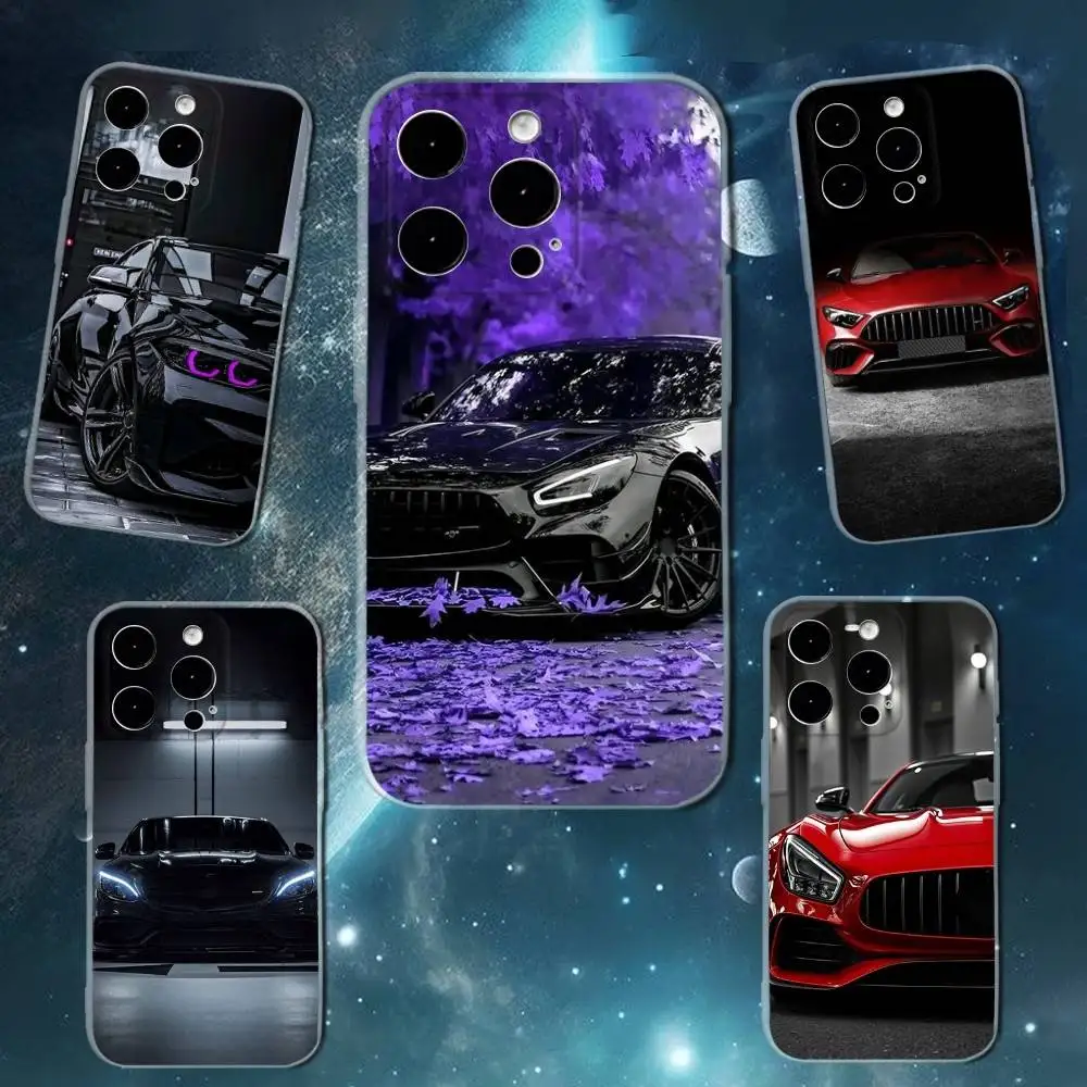 

Car M-Mercedes-Benz-Back Phone Case For iPhone 16,15,14,13,12,11 Plus,Pro,Max,XR,XS,X,7,8 SE,Mini Transparent Silicone Soft