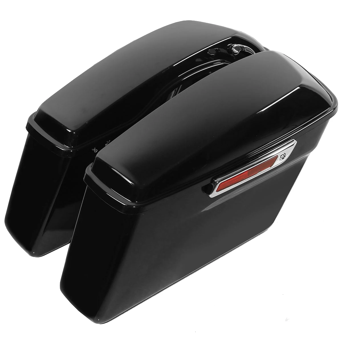 Hard Saddlebag Trunk w Latch For Harley Touring Electra Street Glide Road King FLT FLHT FLHTCU FLHRC 2014-2023 Motorcycle