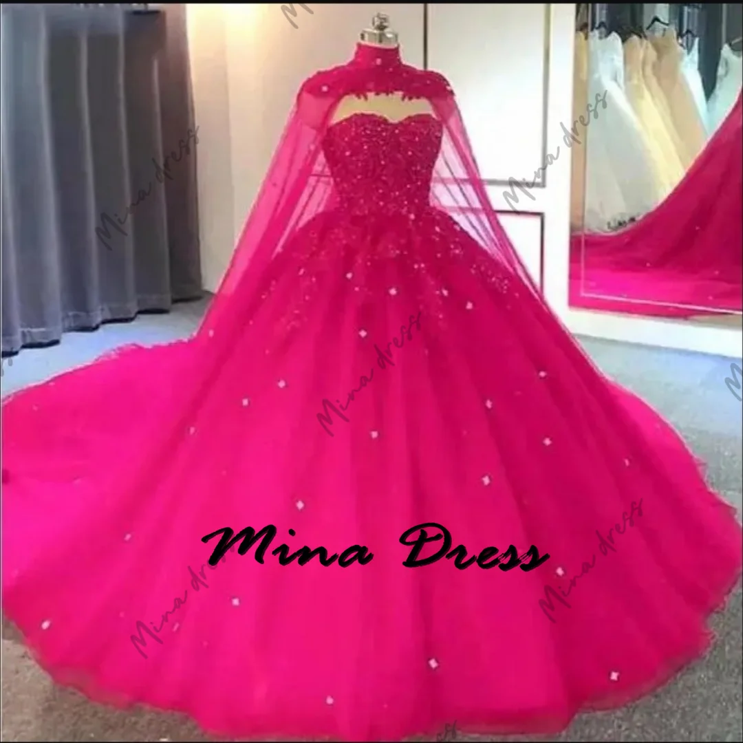 Mina Lace Wedding Dress Es Customized Evening Dresses Woman Elegant Party Dresses for Women Luxury Evening Dresses 2024 Beads image 4