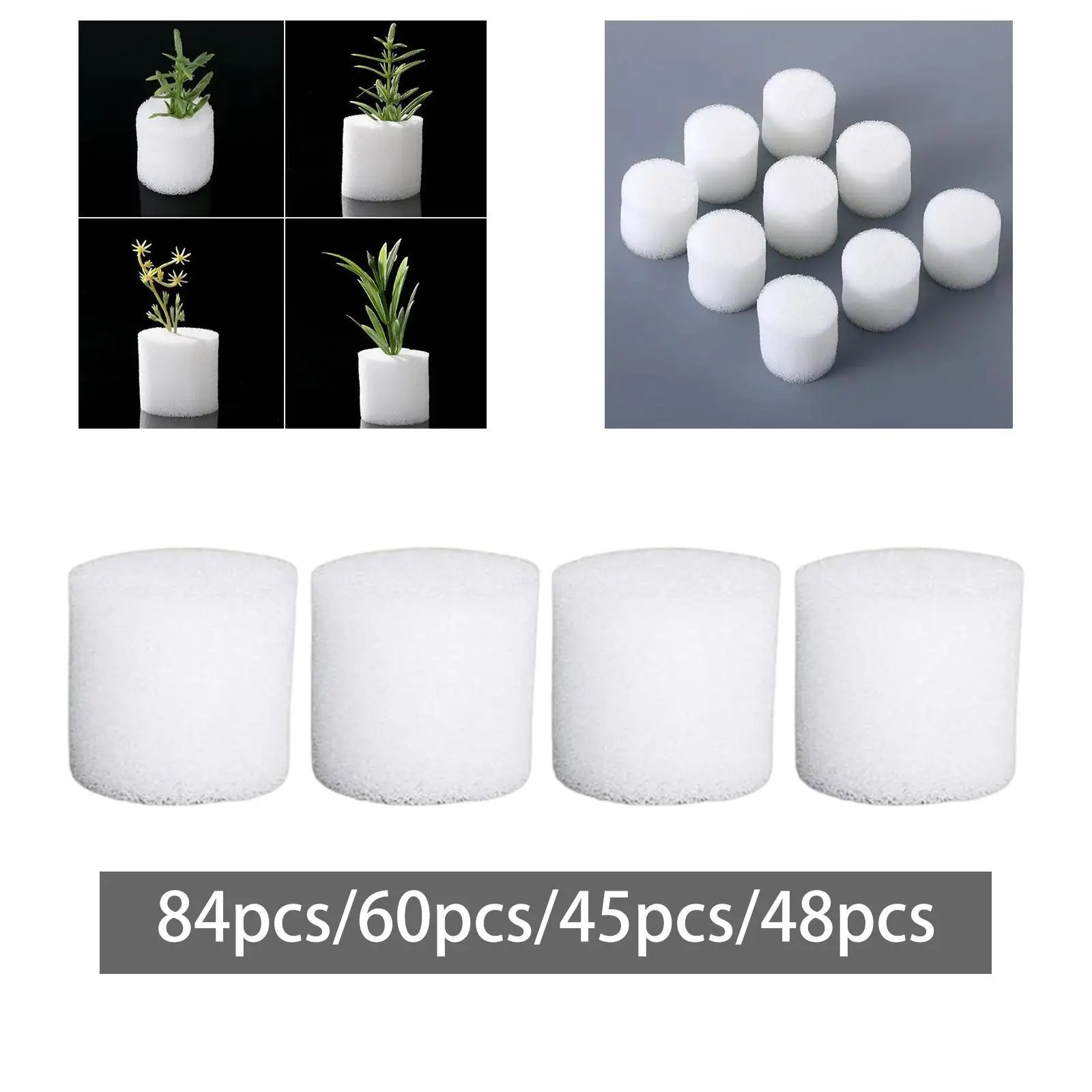 

Soilless Cultivation Seedling Sponges Multifunctional Gardening Tool Round