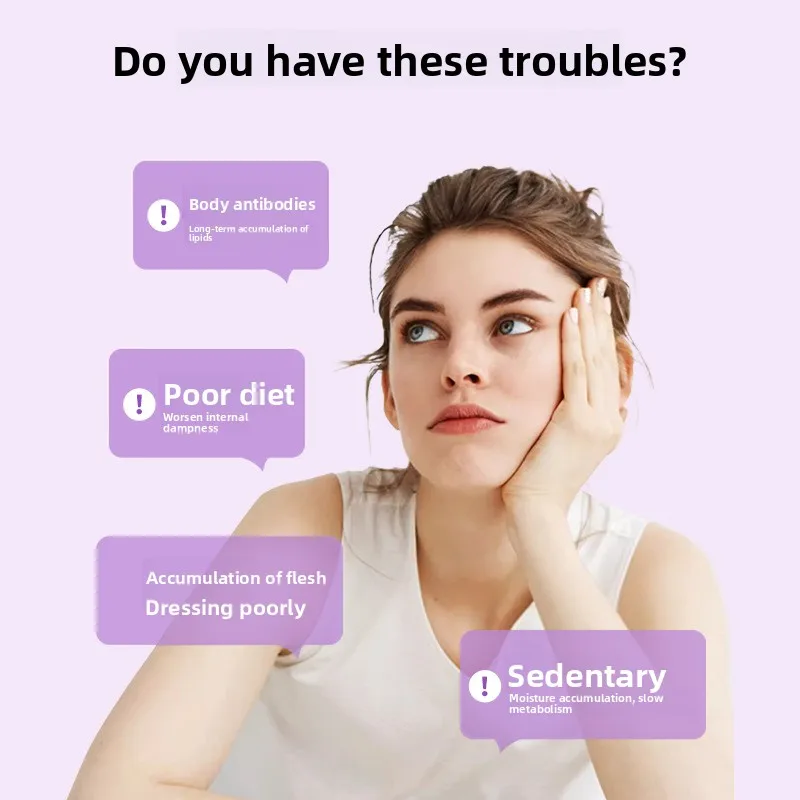 Herbal Belly Fat Burning Patches, Natural Navel Stickers for Stomach Slimming, 5 Pcs Thermal Body Shaping