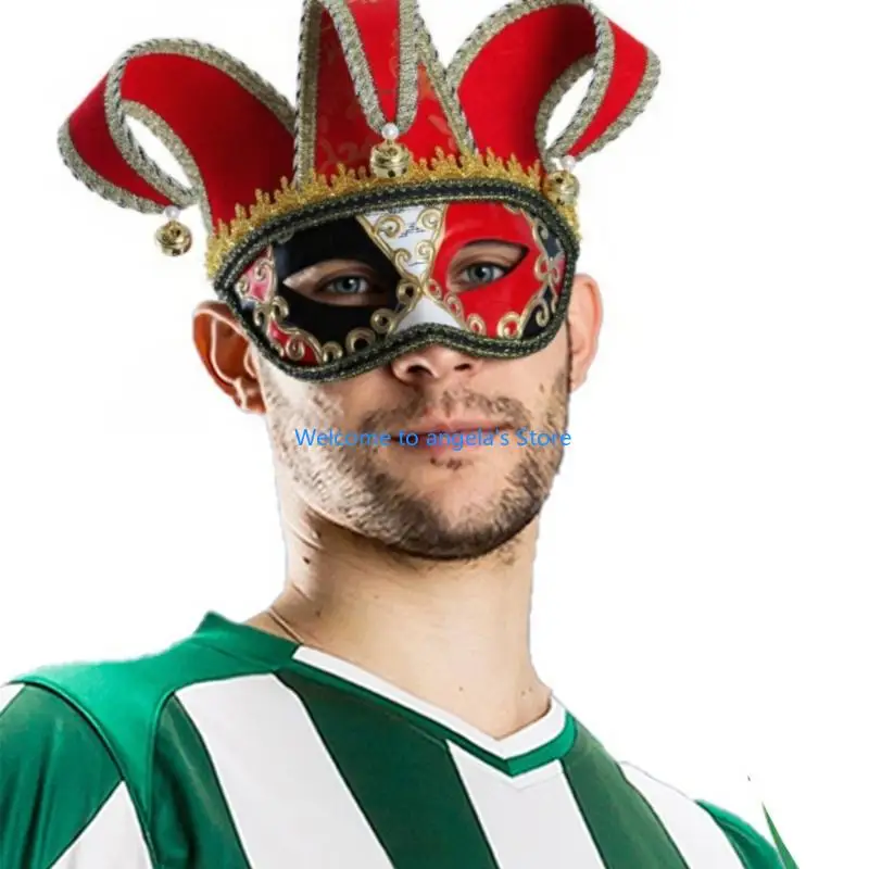 X4YC Masquerades Mask Mask Venetians Comedy Mask Mardi Gras Party Mask Halloween Cosplay Mask Wall Decorations Gifts