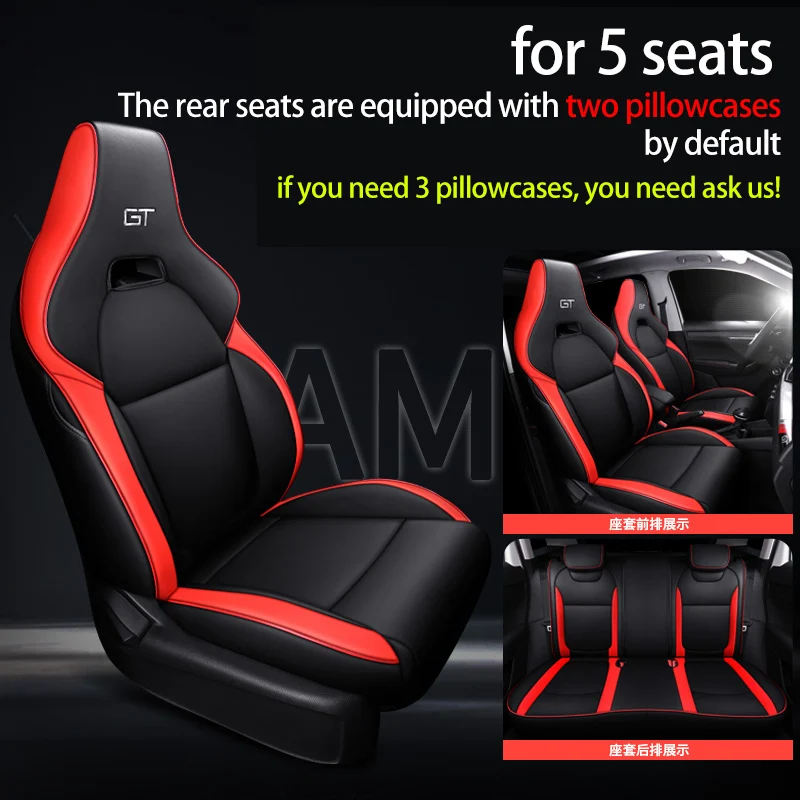 1set for SKODA Kamiq GT 2022 2023  5seats Seat Cover Decorate