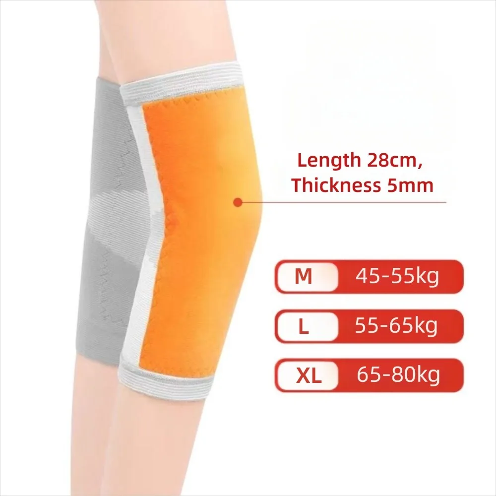 Nuevo Plus rodilleras de terciopelo transpirable rodillera gruesa soporte de rodilla Anti pierna fría cálido mujeres hombres personas mayores