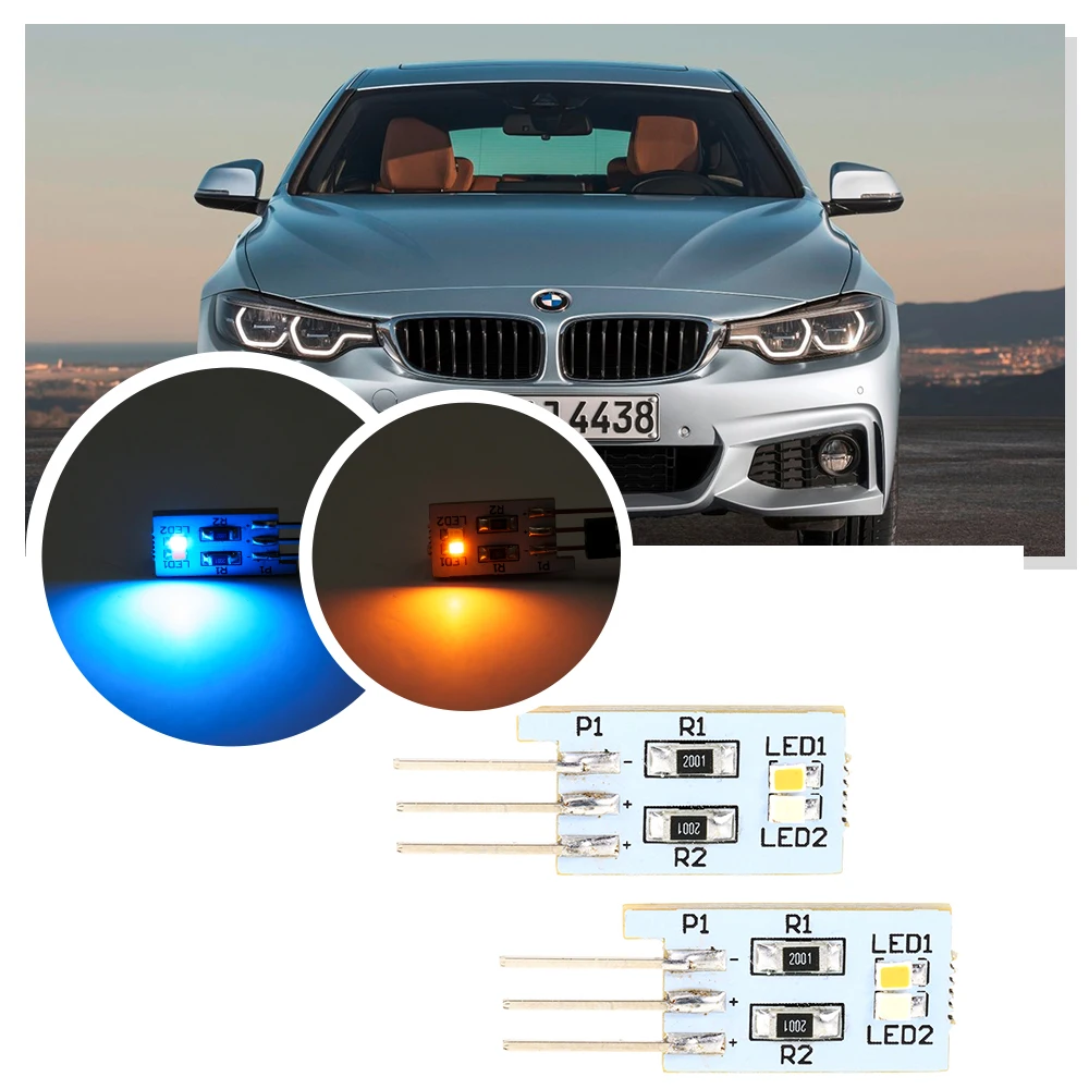 2PCS For BMW 4 Series Gran Coupe F36 2014 2015 2016 -2020 LED B-Pillar Ambient Lighting #61319283694