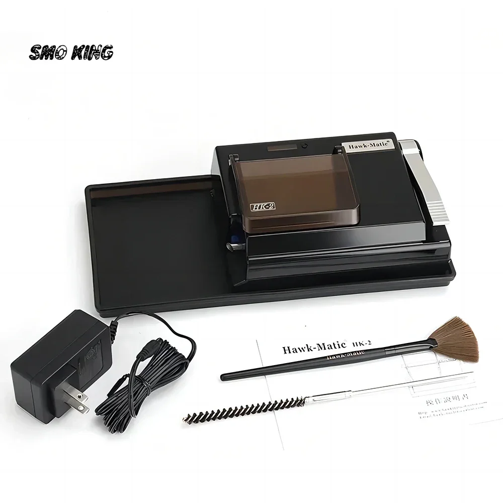 SMO HK-2 5.5/6.5/8mm Cigarette Machine High Quality Automatic Tobacco Rolling Inject Maker with Roll Tray Home Smoke Accessories