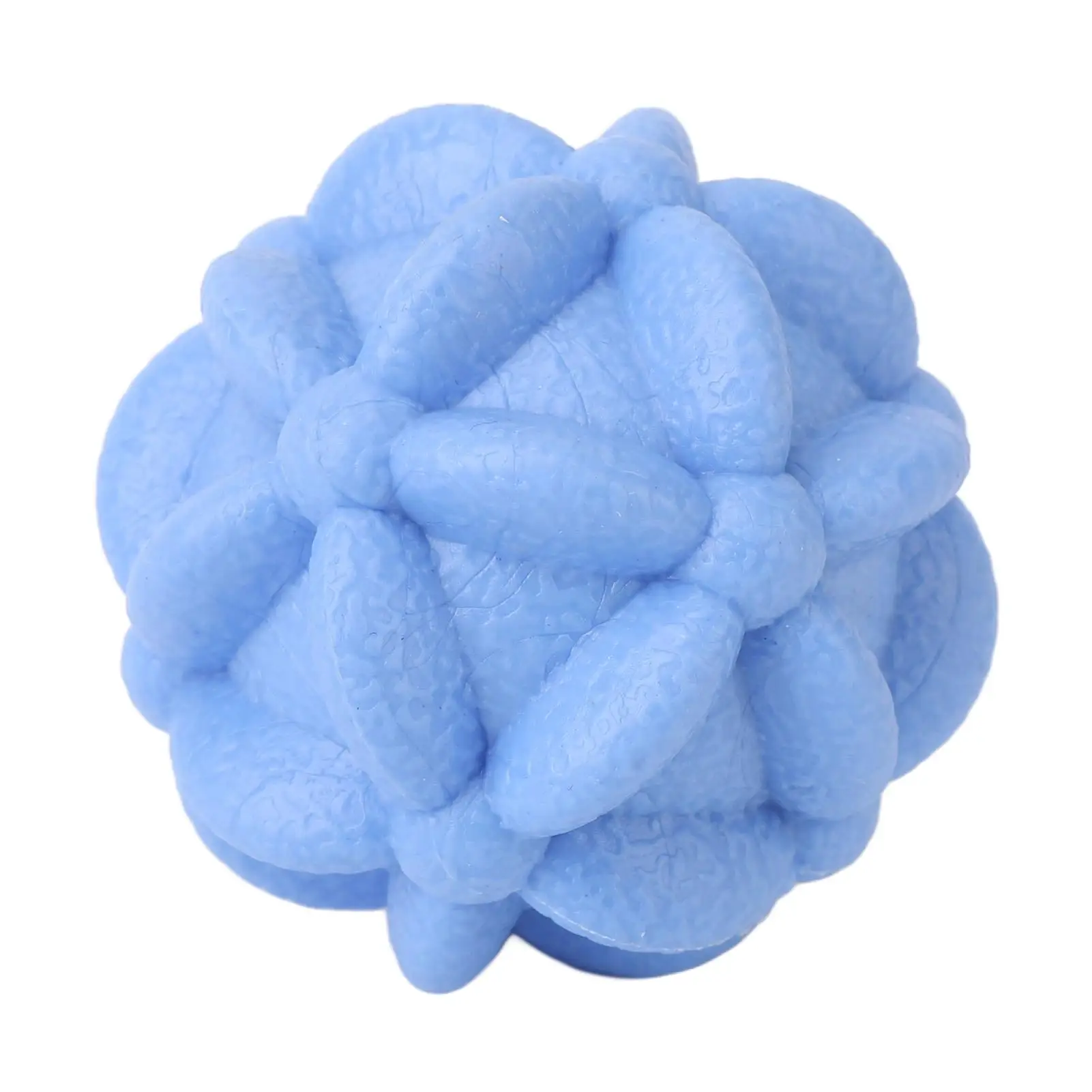 Boule de massage bleue durable, rouleau de fascia portable pour les jambes, le dos, les bras, degré d'usure initié et multifonctionnel