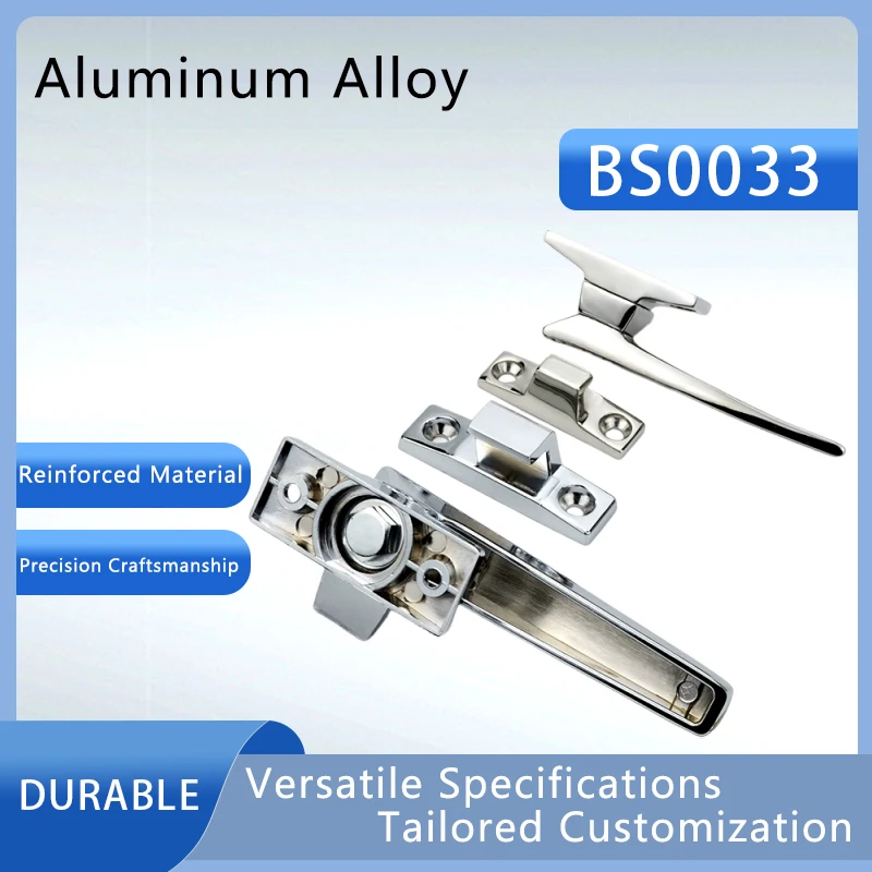

Zinc Alloy Sealed Door Handle Soundproof Box Automation Equipment Door Freezer Oven Door Handle Cabinet Door Lock