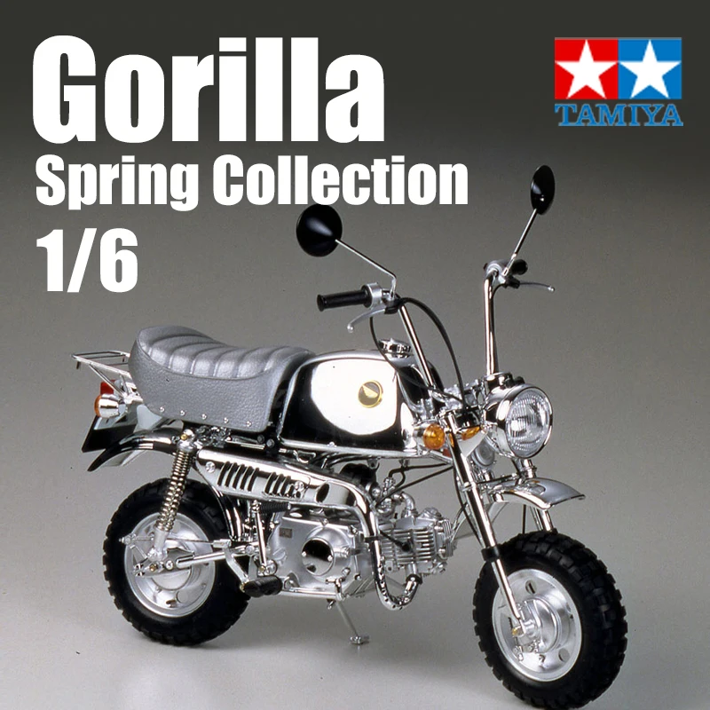 

TAMIYA Plastic assembled motorcycle proportional model kit 16031 SPRING COLLECT motorcycle 1/6 toy DIY collection gift