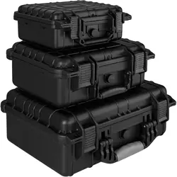 9 Sizes Portable Waterproof Hard Carry Case Bag Tool Kits Storage Box Safety Protector Organizer Hardware toolbox Impact Resista