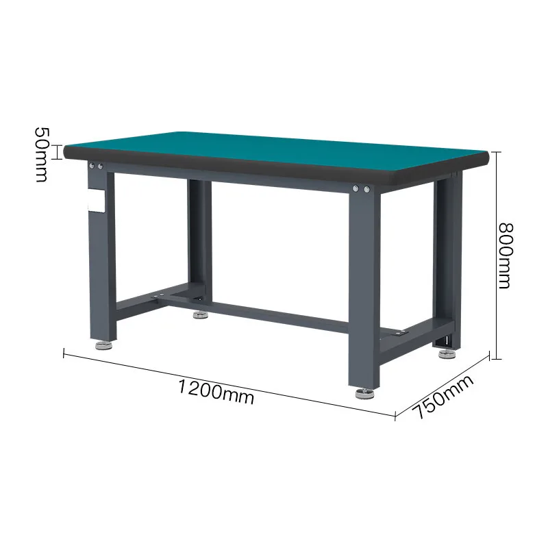 

Industrial gray heavy duty workbench anti-static maintenance console workshop stainless steel fitter assembly