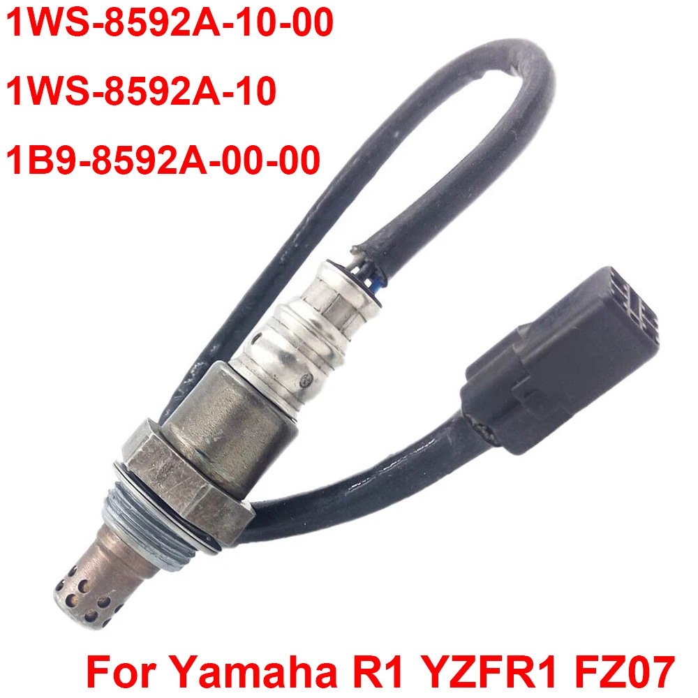 

Датчик кислорода 1WS-8592A-10-00, 1WS8592A10, подходит для Yamaha R1 YZFR1 FZ07 FZ10 XSR700 2018-2020 1WS-8592A-10, высокое качество