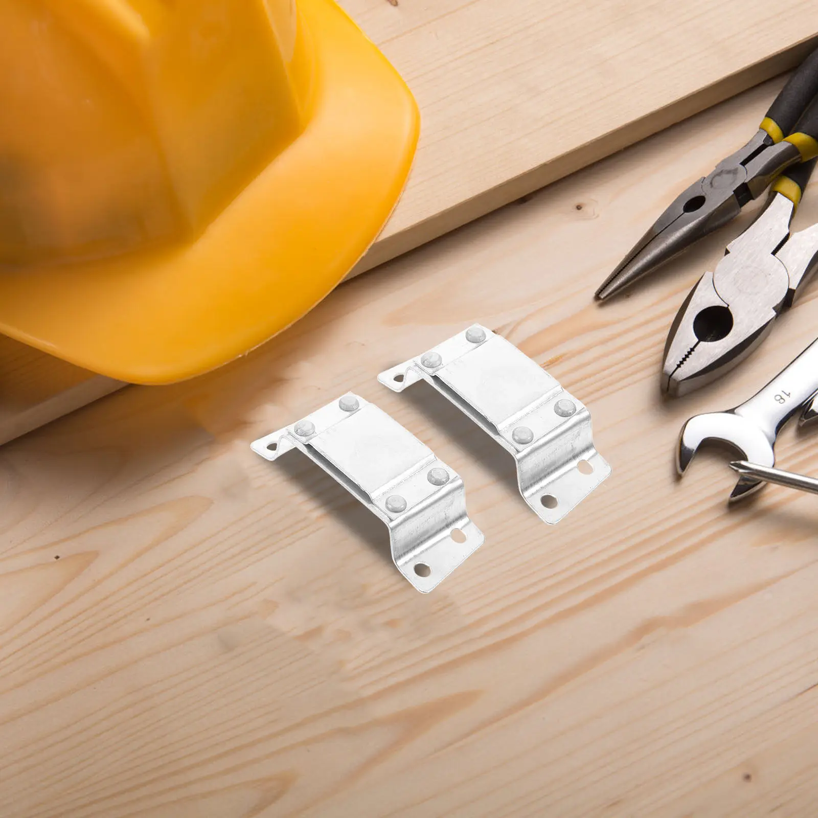 

Комплект из 6 креплений для фонарей на каску: держатели для налобных фонарей, зажимы для шахтерских фонарей, клипсы для строительных работ