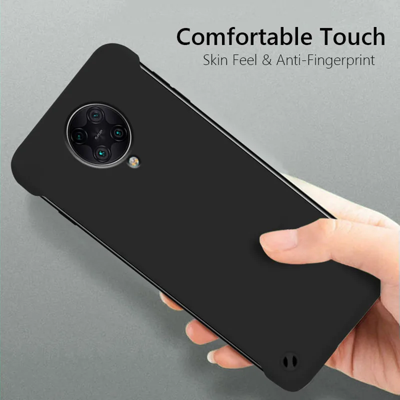 Frameless Slim Skin Matte Hard PC Back Cover Case For Xiaomi Poco F2 Pro PocoF2 Pro ShockProof Fundas Coque