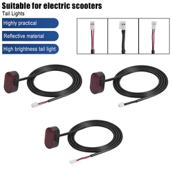 TailLight For Electric Scooter Warning Rear Mudguard Fender Lamp Rear Fender Waterproof Signal Brake Light Safety Parts