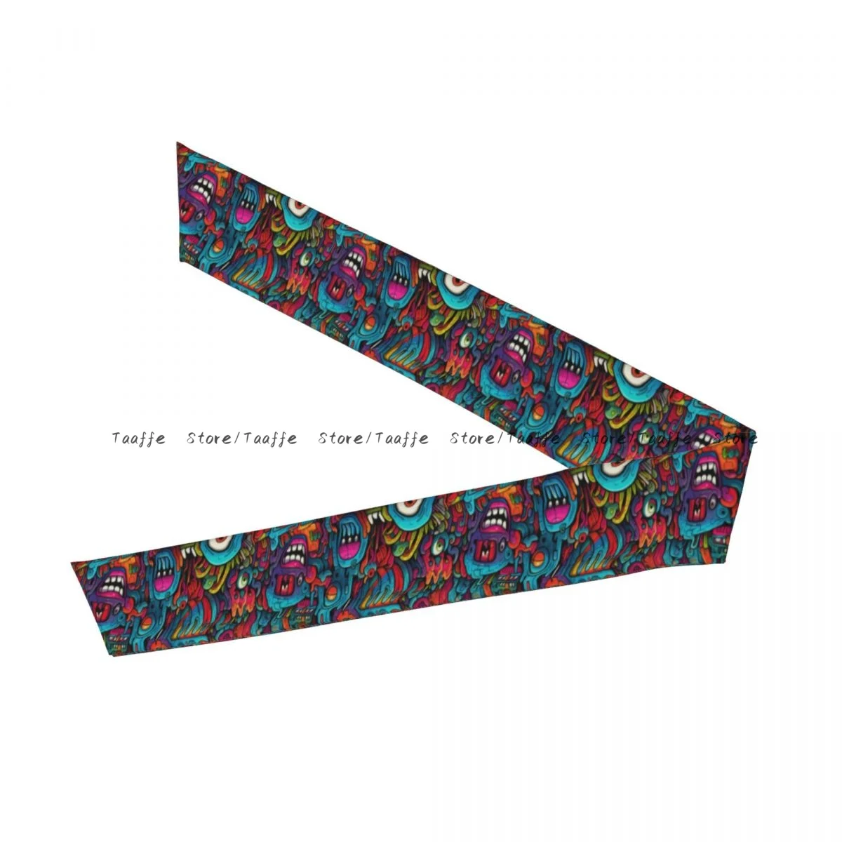 Tie Headbands Psychedelic Pattern Sports Head Band Athletic Sweatband Bandana Sweat Wicking