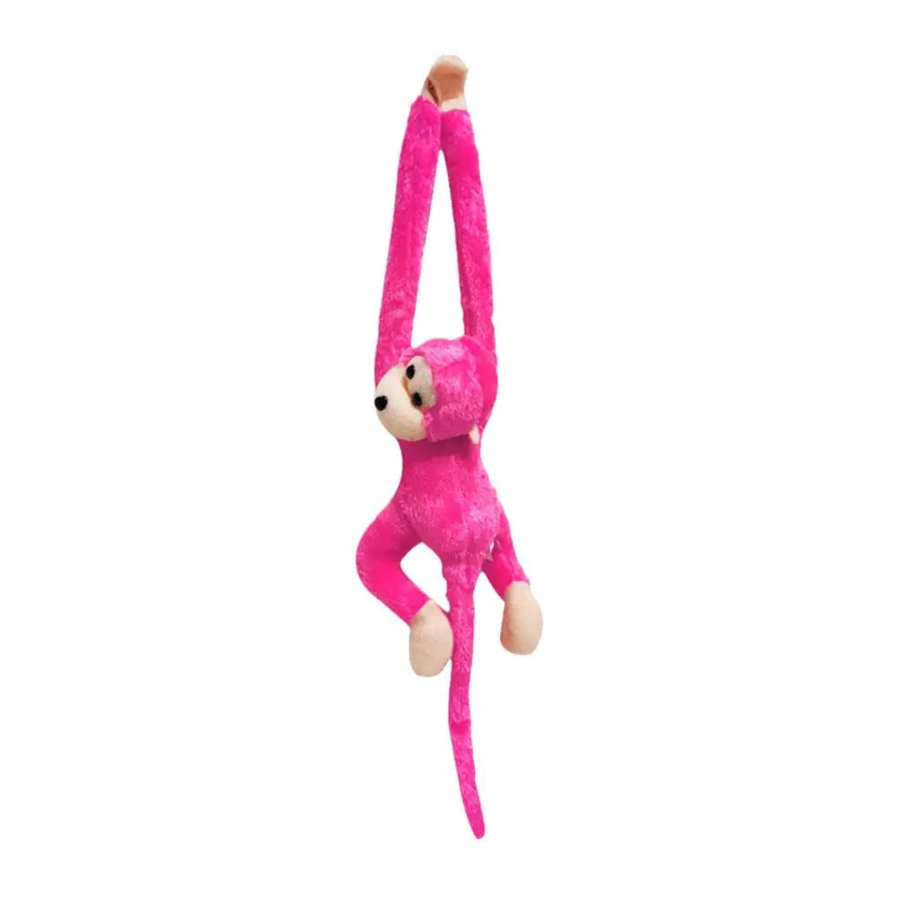 60CM Lange Arm Affe Plüsch Geschenk Anti-kollision Banana Affe Vorhang Riemen Affe Geschenk Gefüllte Geschenk Geburtstag hochzeit Party Decor – Detail 19
