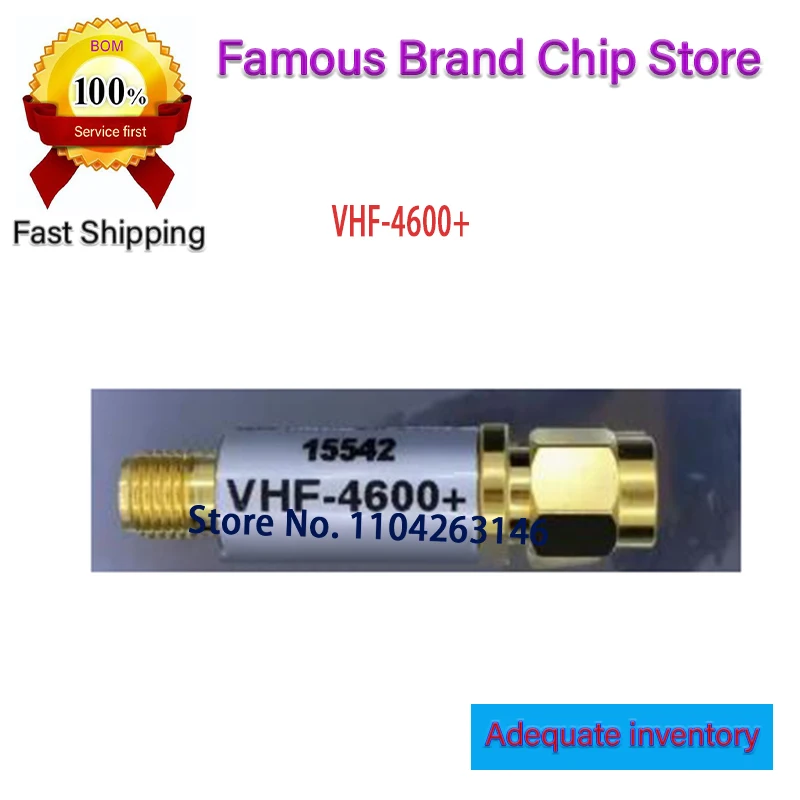 

High pass filter VHF-4600+ 5000-11000MHz Mini Circuits original genuine 1PCS