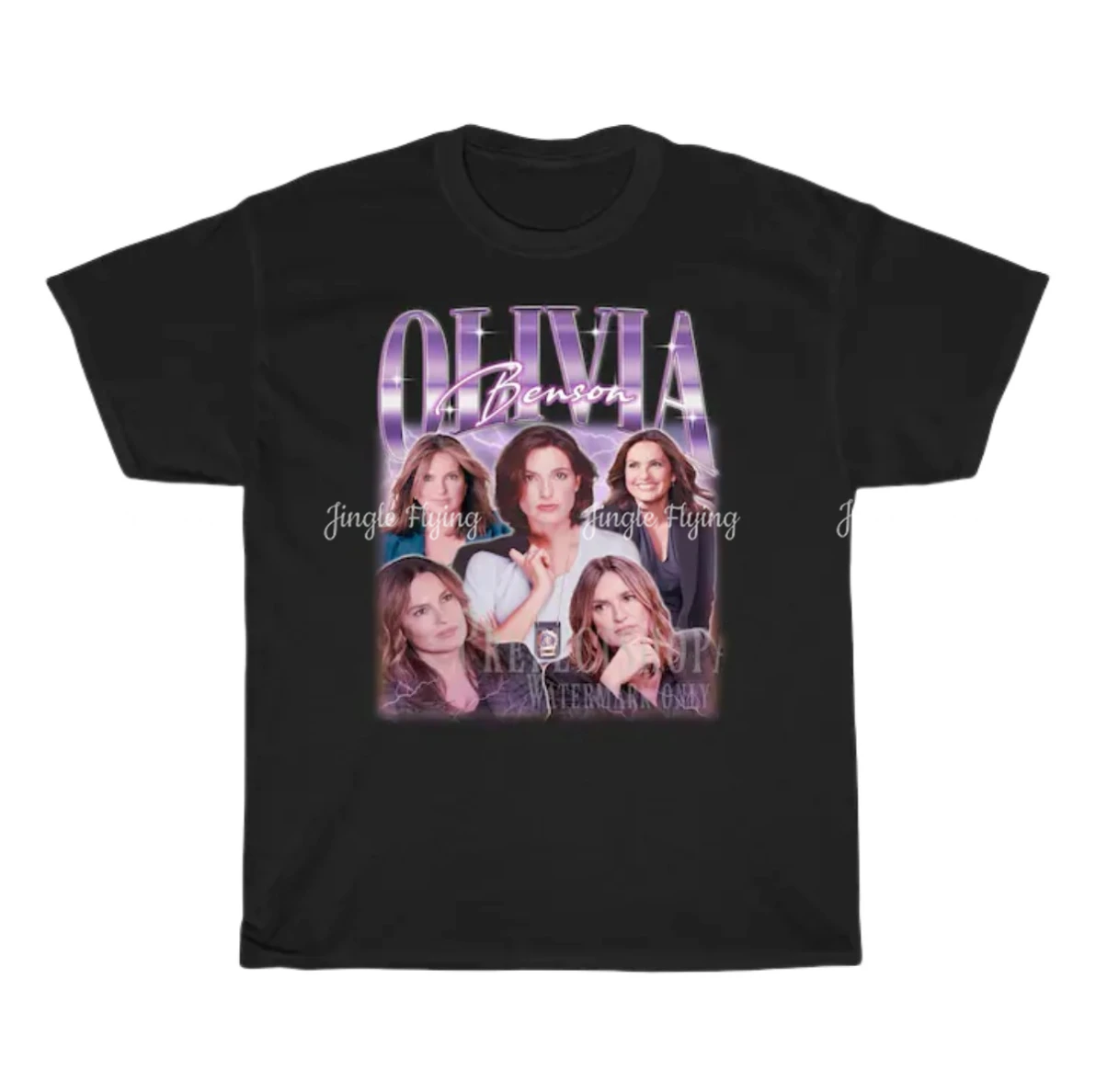 Olivia Benson Shirt Homage Law And Order Tshirt  Vintage Retro Merch Fans Gift Funny Bootleg 90s Women's Shirt