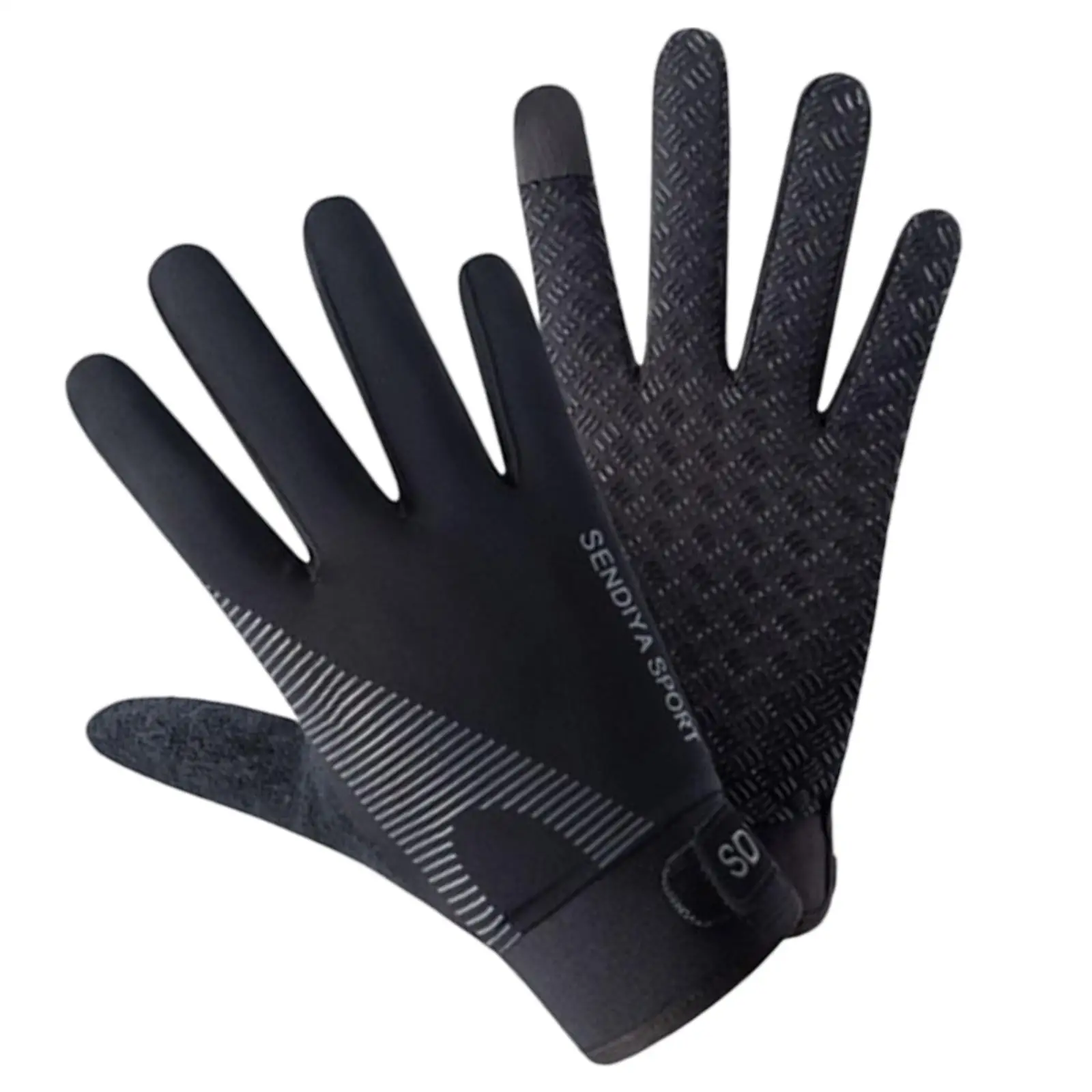 

Велосипедные перчатки для горного велосипеда из ледяного шелка, летние, дышащие, с сенсорным экраном, противоскользящие, для фитнеса, езды на велосипеде и пеших прогулок