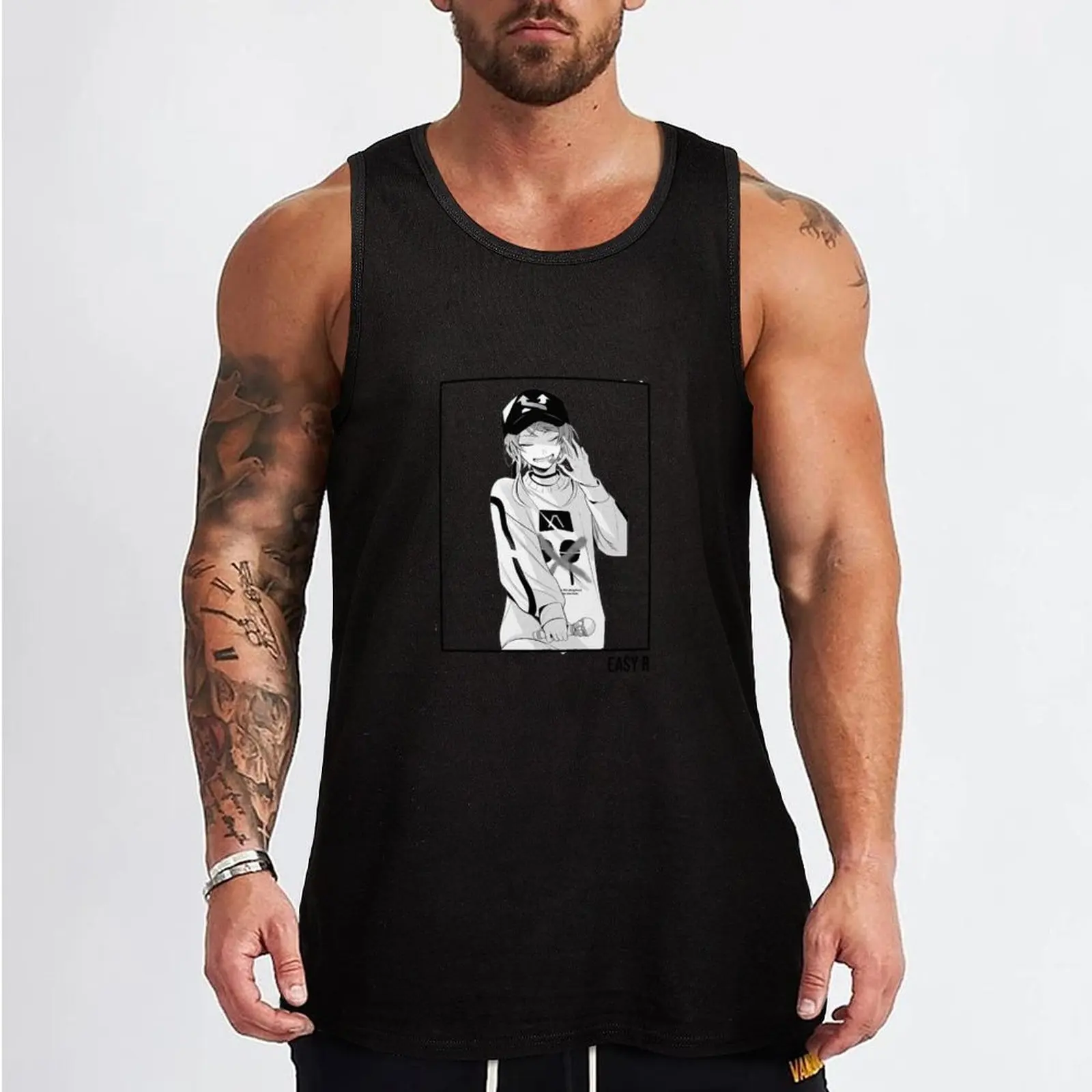 Hypnosis Mic Easy R Tank Top basketball anime t-shirts