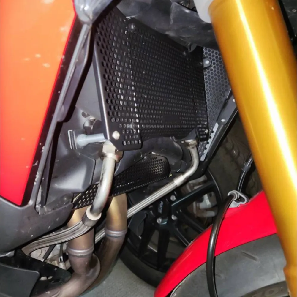 For Ducati Multistrada V4 S Pikes Peak S Sport Rally Motorcycle Radiator Guard Grille Oil Cooler Engine Cylinder Head Protection