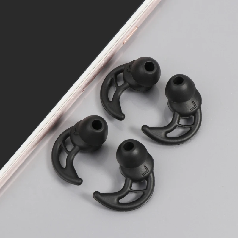 Silicone Earhooks for Sony WF-1000XM3 WI-1000X Sports Headphone,SML 2 Pair Replacement Soft Silicone Earbud Hooks Dropship