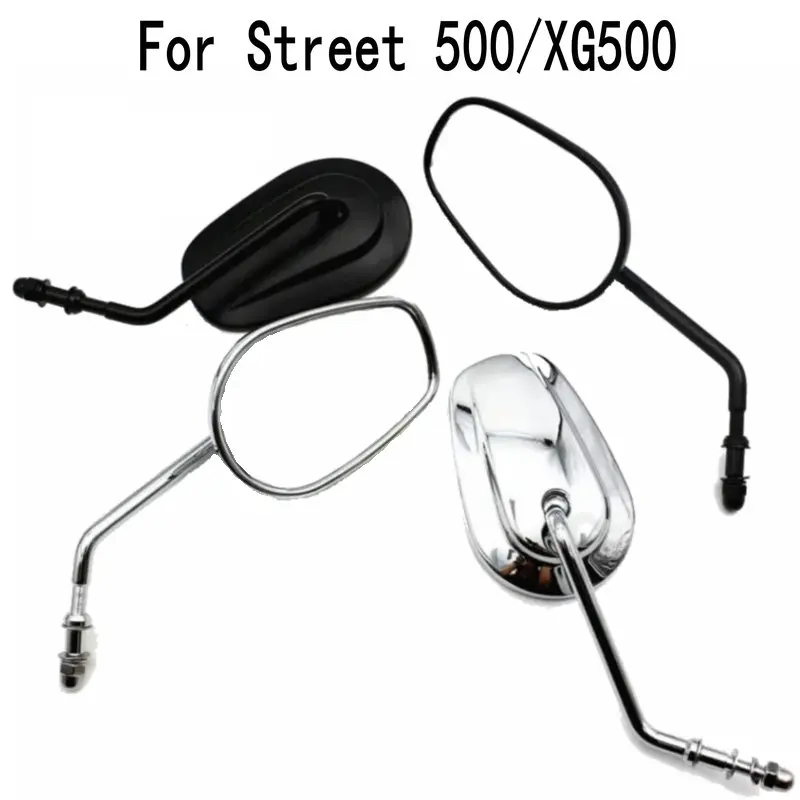 Motorcycle Rear View Mirror 8MM Universal For Sportster 1200 Harley Davidson Street 500 XG500 SuperLow XL883L Rearview Mirrors