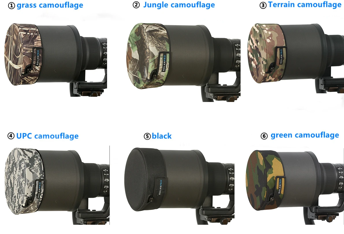 ROLANPRO SLR-Objektivdeckel für Sony 600, 200-600mm, 300mm F2.8, 400-800mm, 100-400mm, 70-200mm Kurze Teleobjektiv-Gegenlichtblende Gairuolan – Detail 3