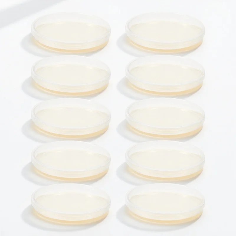 أطباق بتري مع أجار 10 قطعة 9 سنتيمتر لوحات الثقافة المجهزة مسبقًا لمشاريع معرض العلوم تجربة لوازم مجموعة معدات المختبرات #1