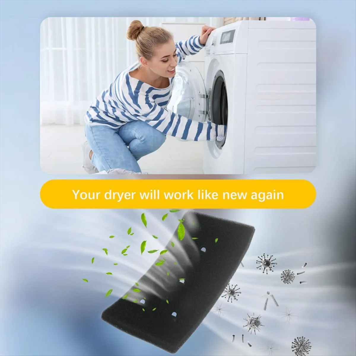 Hiws 4PCS Dryer Fil…