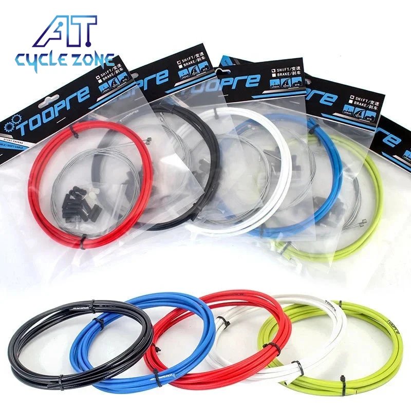 

MTB Bike Shift/Brake Cable and Housing Sets Road Bicycle Wire Tube Line Hose Cycling Shift Gear Derailleur Brake Kit Accessories