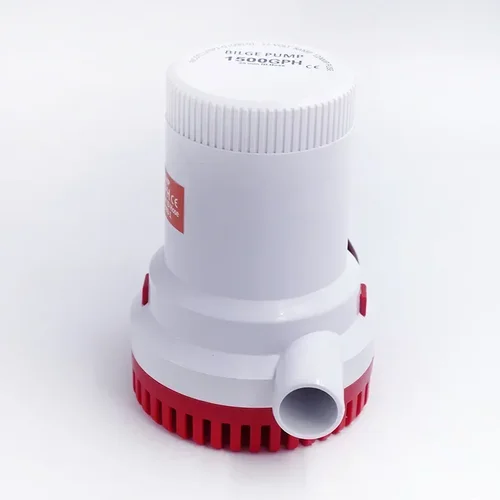 Imagen 2 del producto Bomba de sentina Mini bombas de barco 12V 24V 1500GPH 2000GPH sumergible Kayak regla agua 24 voltios enjuague de jardín baño de lavado de coches