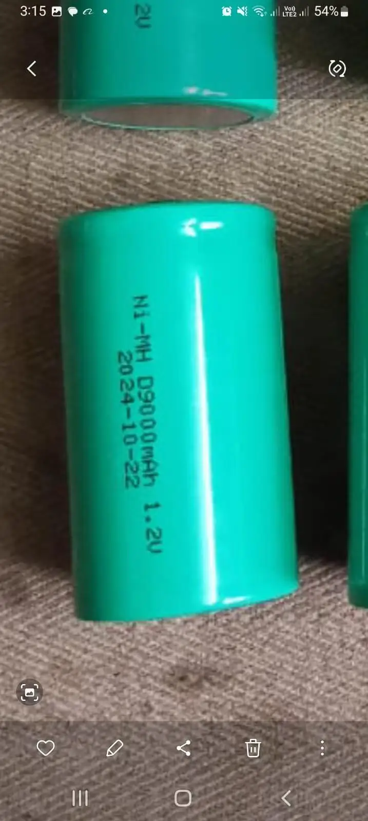 buy more will cheap 1.2V D-type/large nickel hydrogen rechargeable battery with 9000MAH full capacity