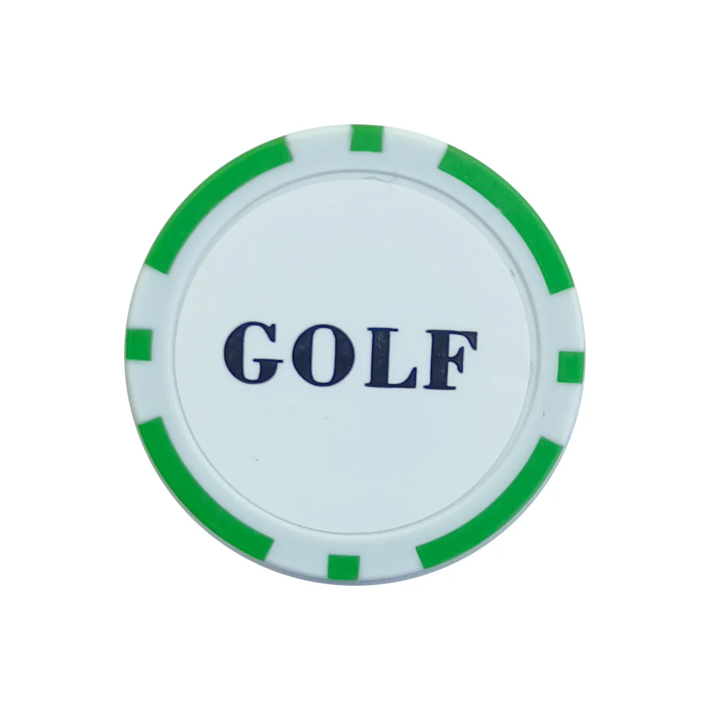 10Pcs Golf Ball Marker With Golf Hat Clip Tool 8 Colors Golf Marker Chips Outdoor Golf Accessories Game Gift 