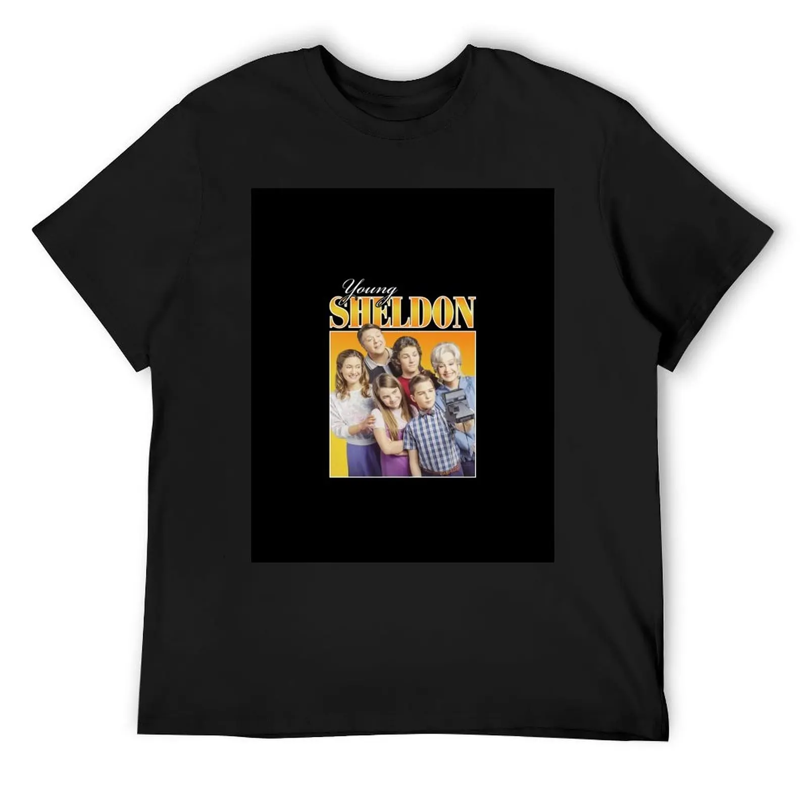 

YOUNG SHELDON T-Shirt anime clothes Short sleeve tee shirts graphic tees oversized graphic tee t shirts for men graphic