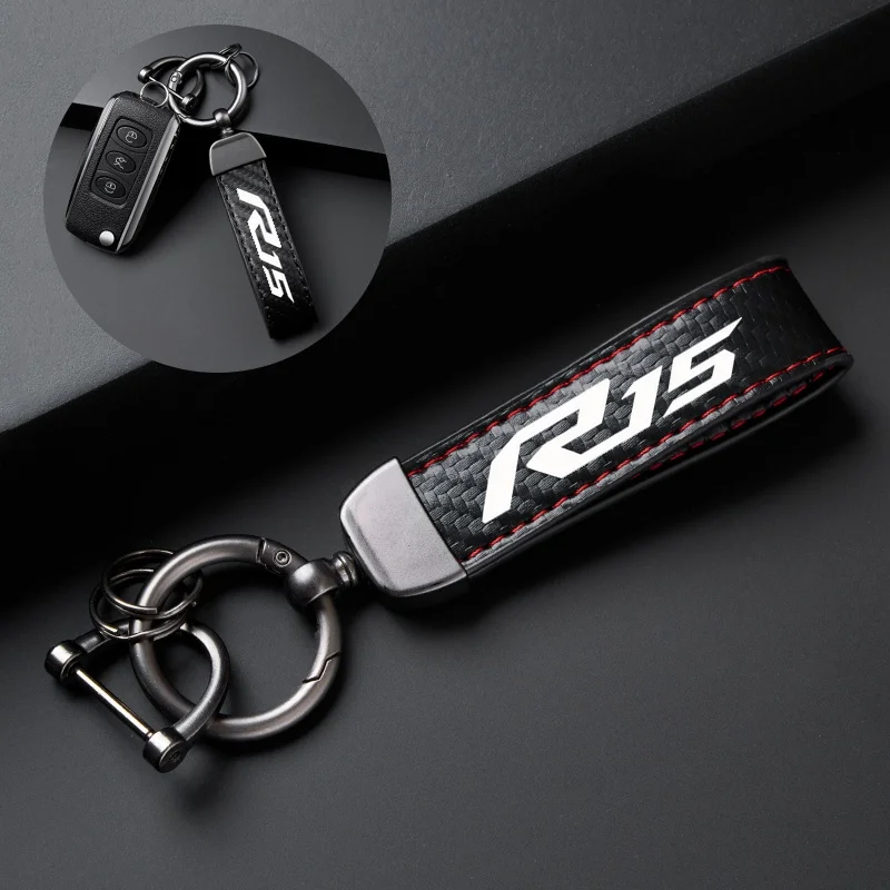 Key Ring Keys Strap Accessories Keychain Keyrings Men Women Car Personality Motorcycle For  Yamaha V3 V2 R15 ABS 2017 2009-2020