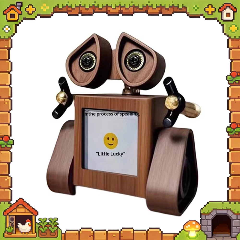 Personality Fun Ornaments XiaoZhi AI Smart Robot Companion Robot Intelligent Dialogue Wireless Indoor Intelligence Gifts