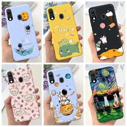 For Samsung A40 Case Cover Cute Cartoon Soft Silicone Phone Case For Samsung Galaxy A40 A 40 GalaxyA40 A405 SM-A405F A405F Cases