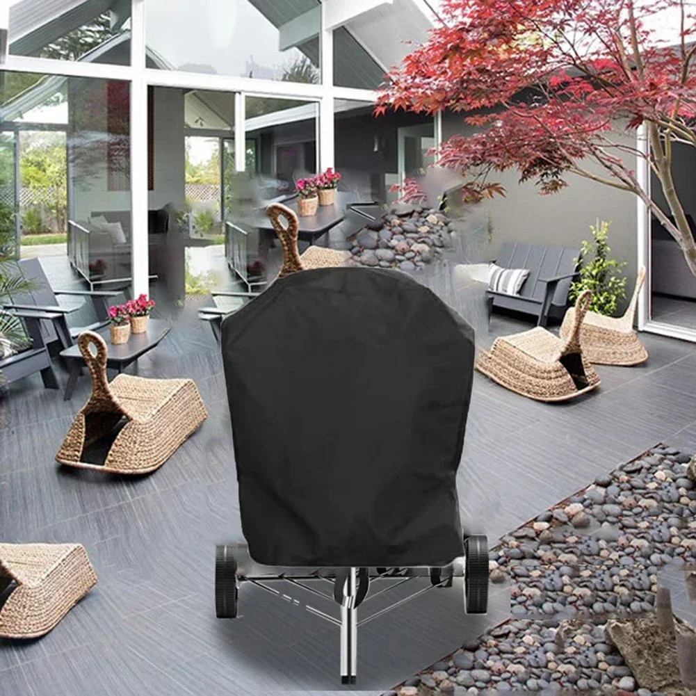 210D420D Elektrische Grillabdeckung aus Oxford-Stoff für Bistro Pro, wetterfeste Staubschutzhülle, sichere Riemen, Größe 33 x 22 x 37 Zoll