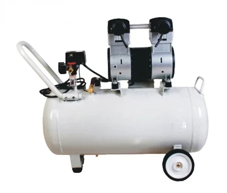 50 Liter Non-oil Low-noise portable piston air compressor