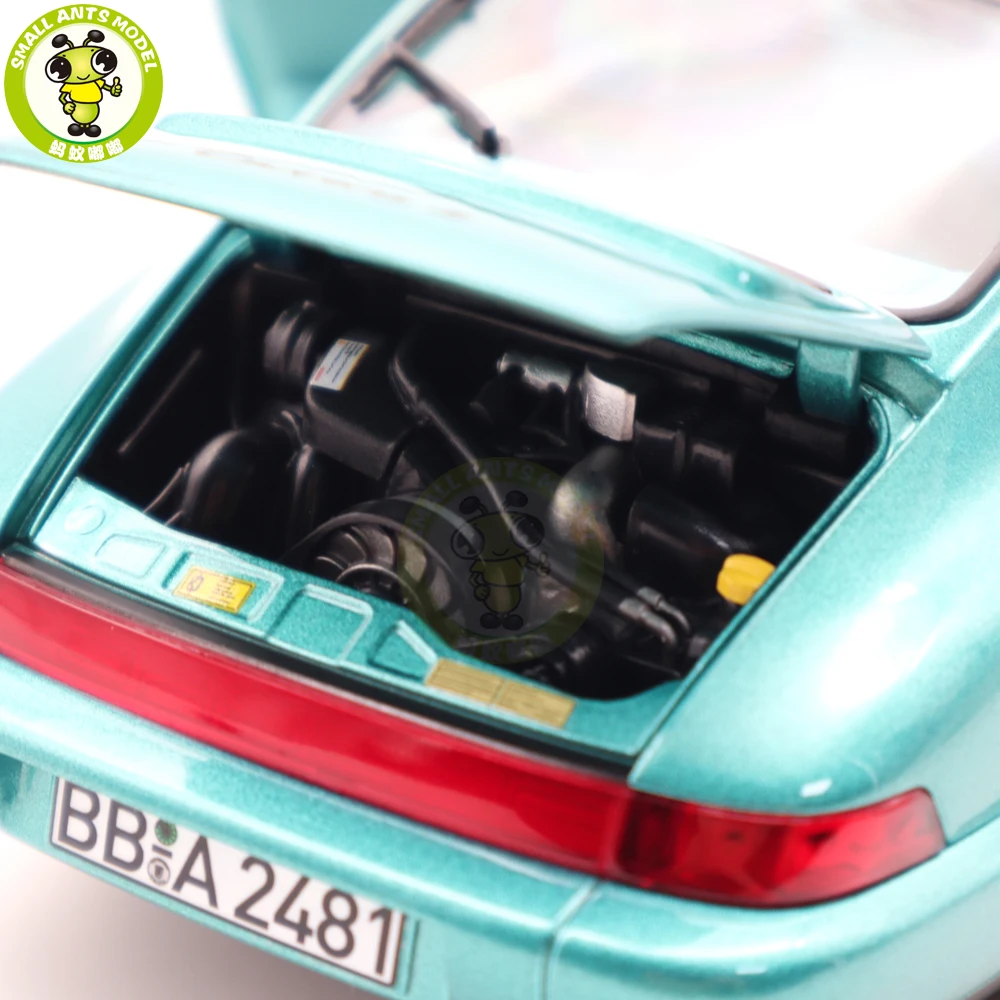 1/18 Norev 187329 187328 911 964 Carrera 2 1992 Diecast Model Toy Cars Gifts For Father Friend