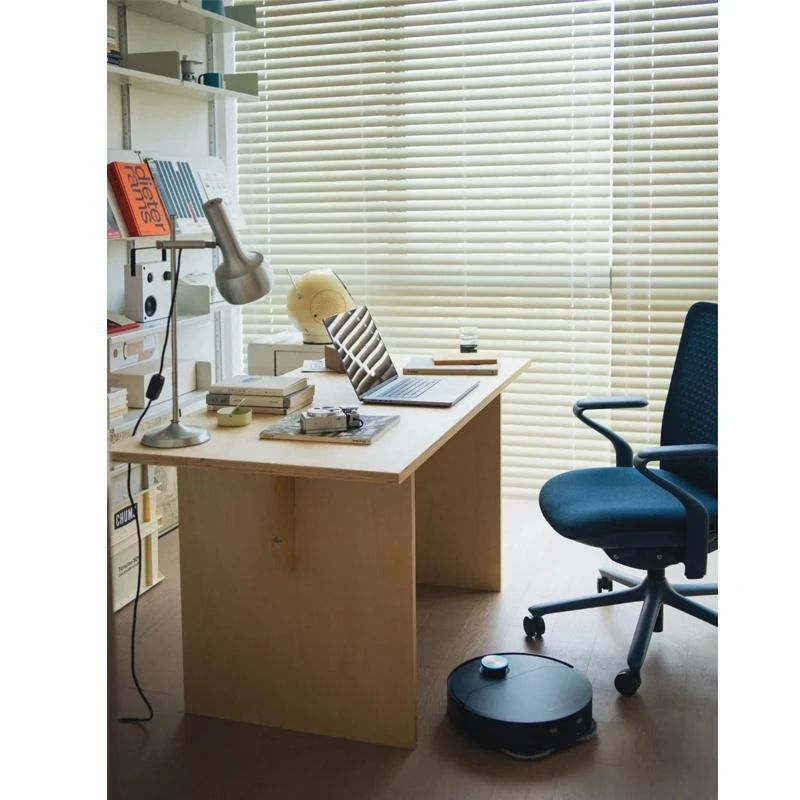 

Simple birch multi-layer board desk household computer desk bedroom writing desk study table living room balcony table