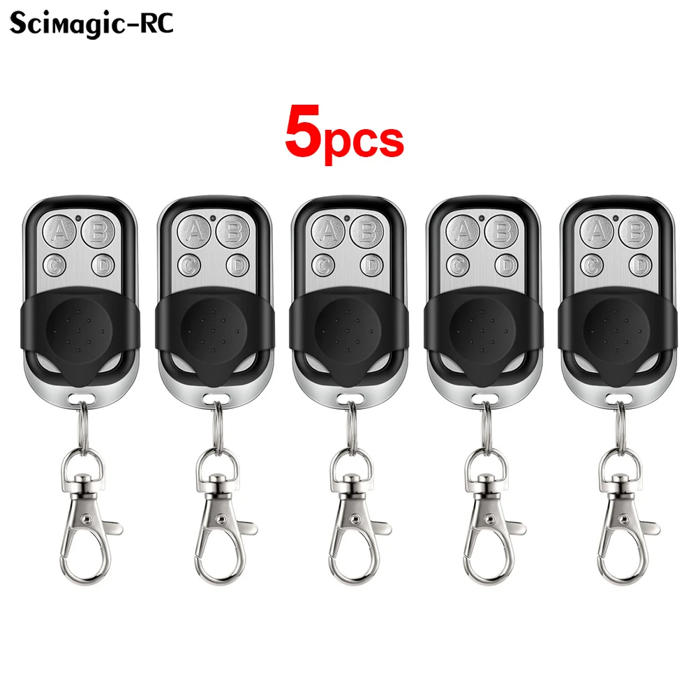 

5pcs Garage Door Remote Control For Hormann ECOSTAR RSC2 RSE2 433MHz Rolling Code and motor Liftronic 500 700 800 Compatible