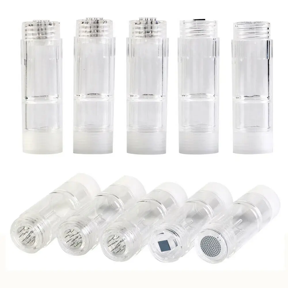 50 Pcs Hydrapen Micro Original Hydra Pen H2 12 Pins Tips Nano Cartridge Hyaluronic Acid Micro Replacement