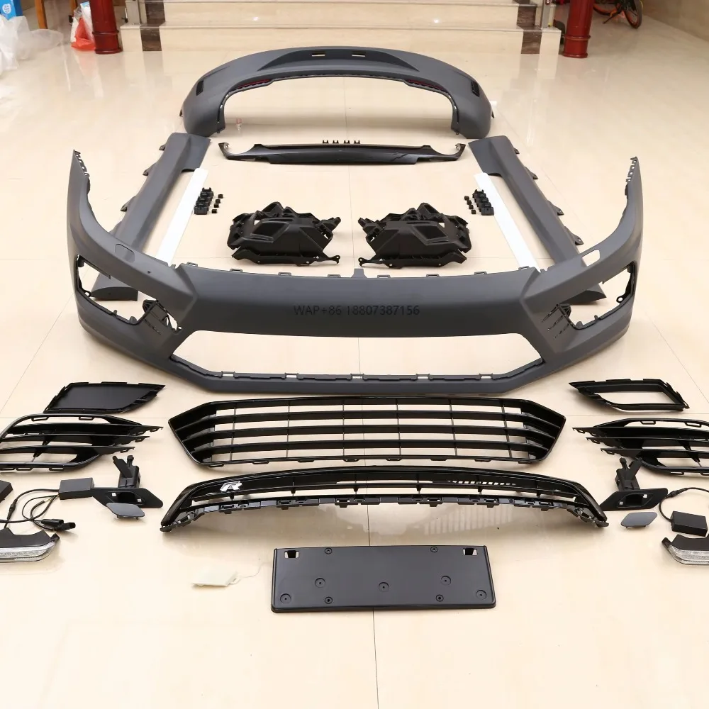 

For Scirocco 2015 Upgraded New Sport R Front and Rear Bumper Set 1K8807217AK