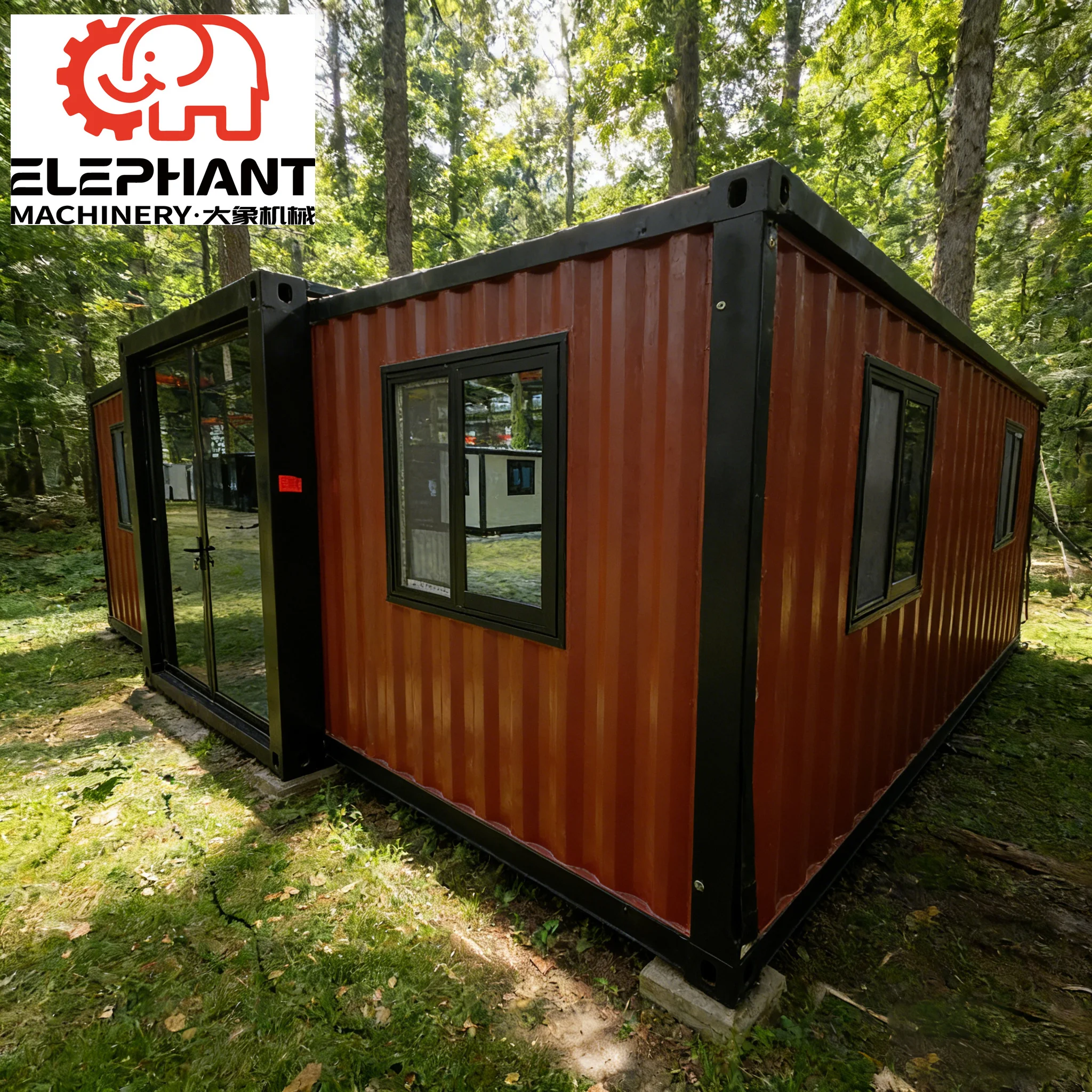 Luxury Mobile Prefab Modular Home 2 3 Bedroom Portable Prefabricated Tiny Home 20ft 40ft Expandable Container House