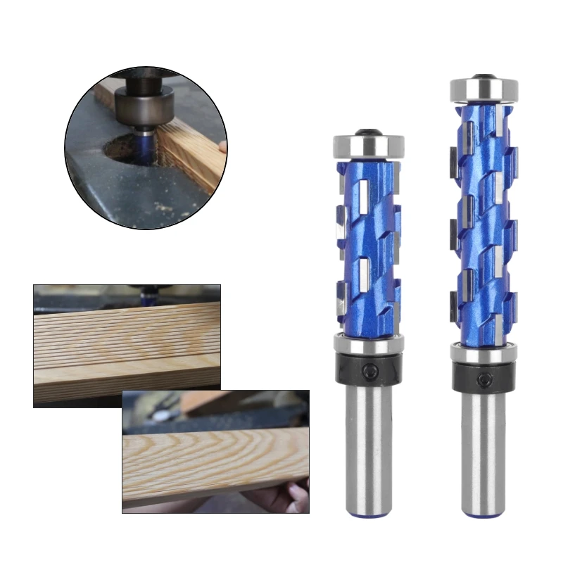 YUSUN Carbide Spiral Trimming Bit Flush TrimRouter Bit Woodworking Milling Cutter For Wood Bit Face Mill Carbide Cutter End Mill