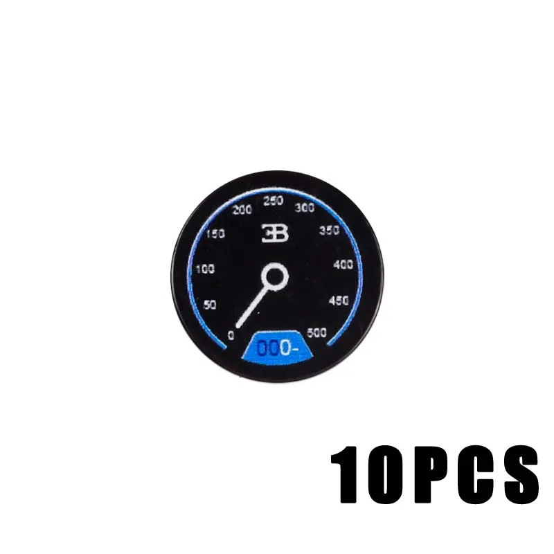 MOC Dashboard Printed Tiles City Car Accessories Building Blocks   Mini Tachometer Speedometer Compatible Bricks DIY Toys Boys